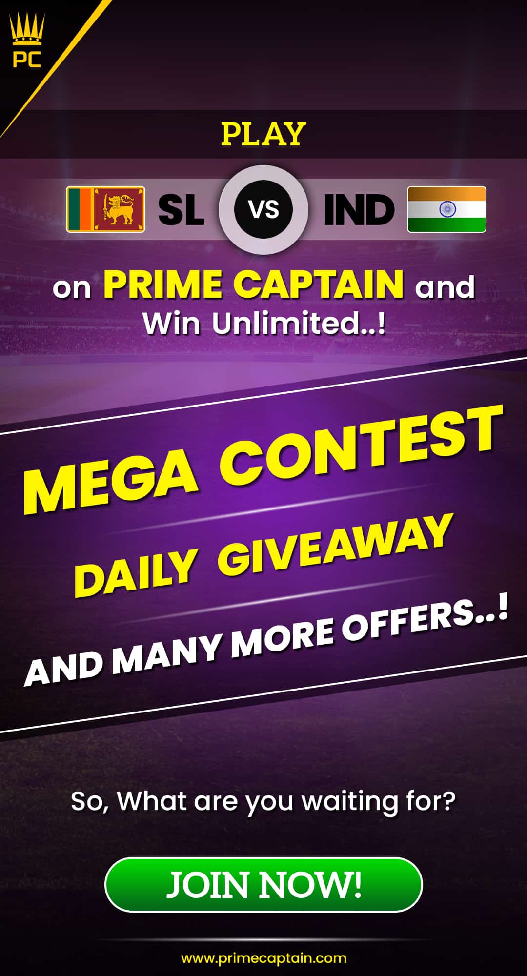 Sl vs IND offers