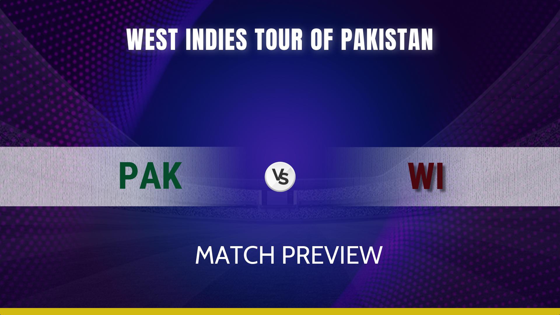 PAK vs WI Match Preview West Indies Tour of Pakistan
