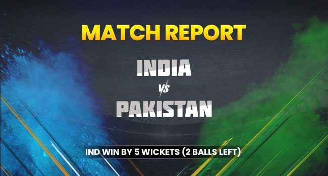 IND vs PAK match reports