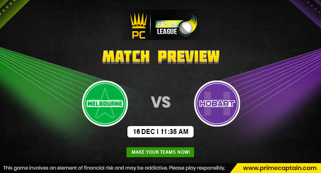 Melbourne Stars vs Hobart Hurricanes