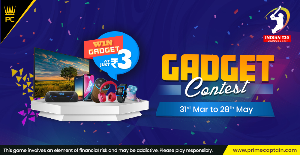 Indian T20 League Gadget Contest